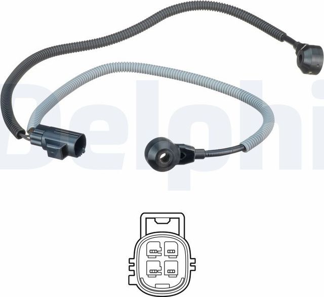 Датчик детонации Delphi для Volvo XC90 I 2004-2010. Артикул AS10240