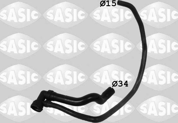 Патрубок системы охлаждения (радиатора) Sasic. Артикул 3406292