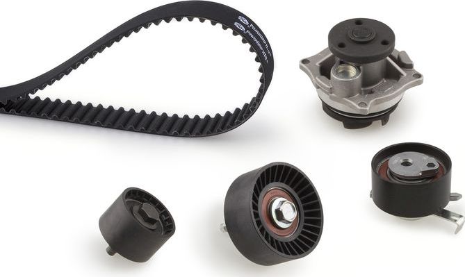 Помпа (водяной насос) с комплектом ремня ГРМ Gates PowerGrip®. Артикул KP15508XS-1
