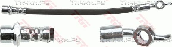 Тормозной шланг TRW задний правый/левый внешний для Toyota Yaris XP150 2018-2017. Артикул PHD1293