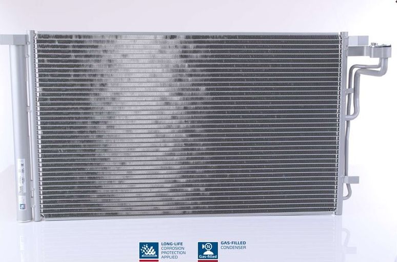 Радиатор кондиционера (конденсатор) Nissens (алюминий). Артикул 941055