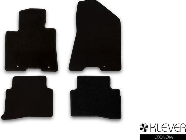 Коврики Klever Econom для салона Kia Sportage IV кроссовер 2016-2026. Артикул KLEVER01255101200k