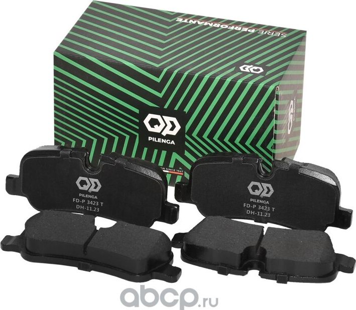 Колодки тормозные дисковые задние Performante (Pilenga). Артикул FDP3423T