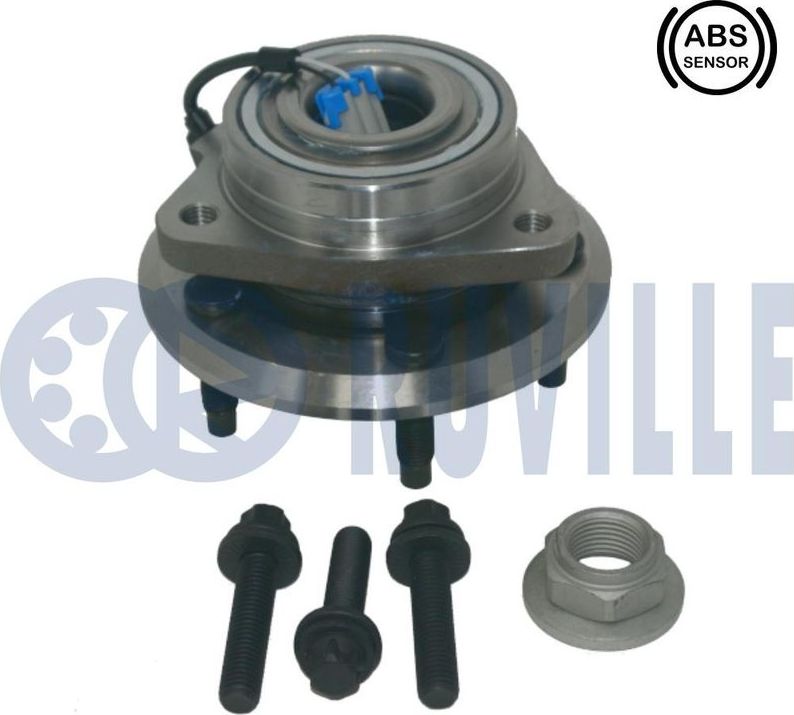 Ступица колеса с интегрированным подшипником Ruville. Артикул 221243