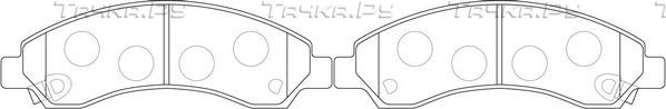 Тормозные колодки FIT. Артикул FP3402