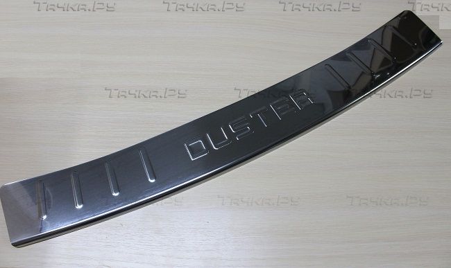 Накладка Ладья на бампер для Renault Duster I 2012-2020. Артикул 015.61.59н
