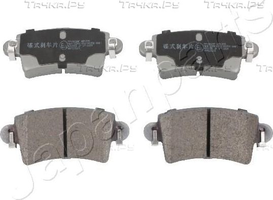 Тормозные колодки Japanparts. Артикул PP-102AF