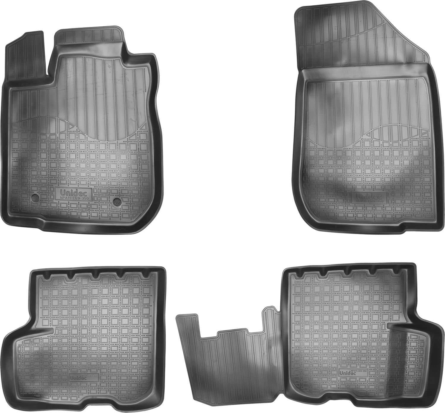 Коврики Норпласт для салона Renault Logan II L52 2014-2026. Артикул NPA11-C69-350