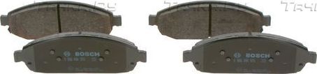 Тормозные колодки Bosch (Low-Metallic) передние для Jeep Commander XK, XH 2005-2010. Артикул 0 986 494 370