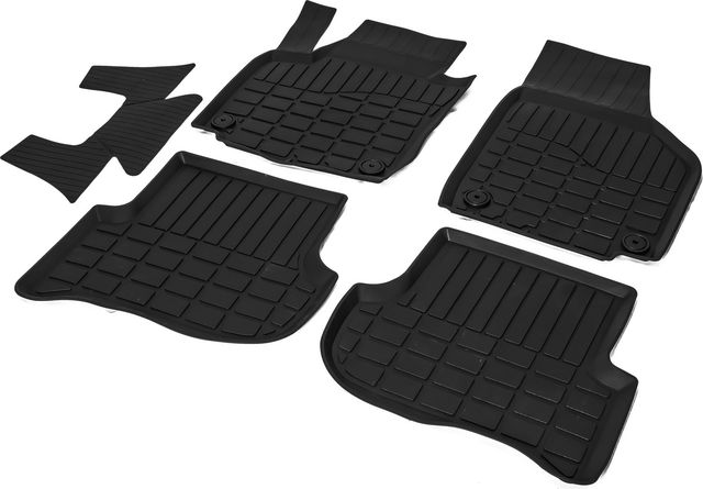 Коврики Rival для салона литьевые Skoda Yeti 2009-2018. Артикул 65103001