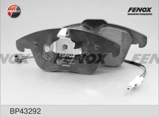 Тормозные колодки Fenox. Артикул BP43292