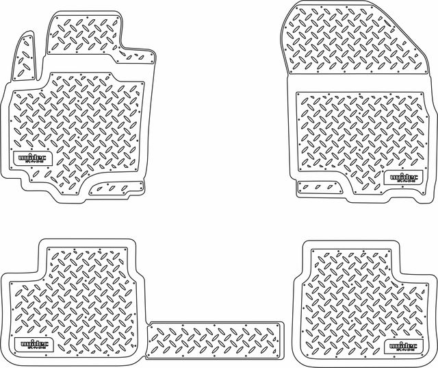 Коврики Норпласт для салона Fiat Sedici 2008-2014. Артикул NPL-Po-21-03