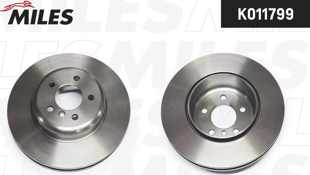 Тормозной диск Miles задний для BMW 6 III (F06/F13/F12) 2010-2018. Артикул K011799