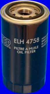 Масляный фильтр MecaFilter. Артикул ELH4758