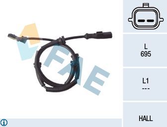 Датчик ABS FAE передний для Renault Trafic II 2006-2014. Артикул 78124