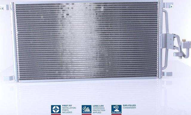 Радиатор кондиционера (конденсатор) Nissens (алюминий) для Jaguar XK I 1996-2006. Артикул 940104