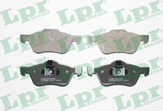 Тормозные колодки LPR. Артикул 05P707