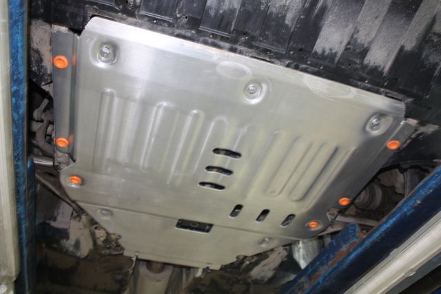 Защита алюминиевая Alfeco для картера и КПП Mercedes-Benz GLA-Класс X156 2013-2026. Артикул ALF.36.14al