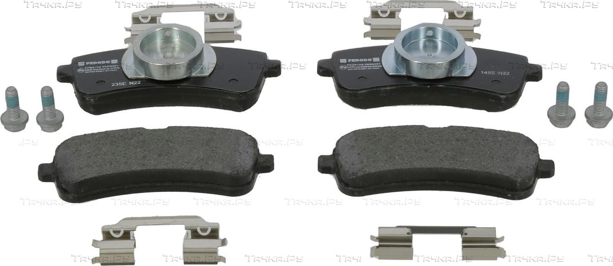 Тормозные колодки Ferodo Premier Eco Friction. Артикул FDB5108