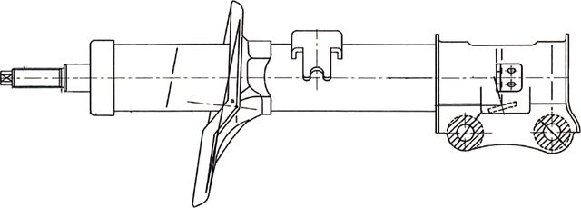 Амортизатор CTR передний правый для Daewoo Gentra II 2013-2015. Артикул GY0306G