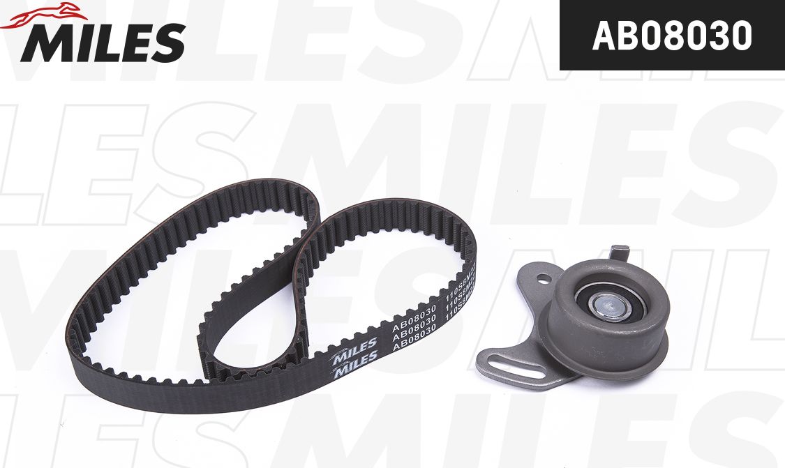 Ремень ГРМ с роликами (комплект) Miles. Артикул AB08030