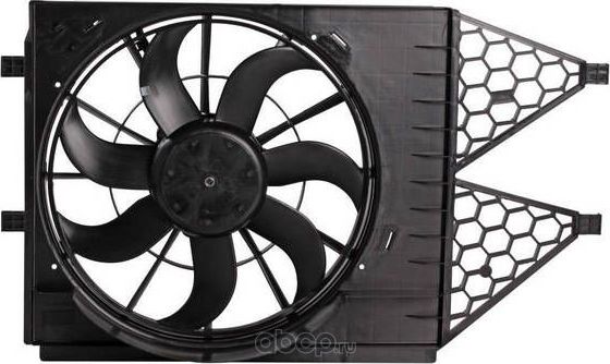 Вентилятор радиатора двигателя VAG. Артикул 6RU121207B