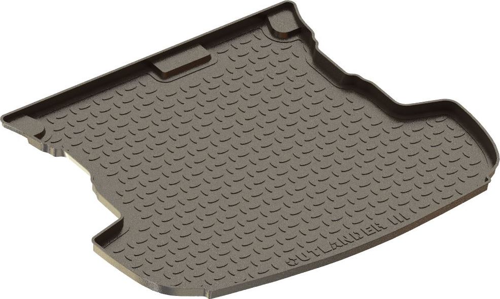 Коврик Seintex для багажника Mitsubishi Outlander III 2013-2026 (без органайзера). Артикул 83748