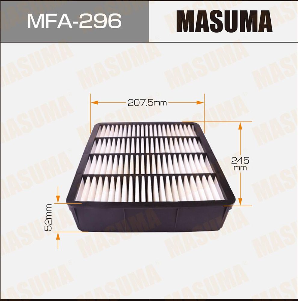 Воздушный фильтр Masuma. Артикул MFA-296