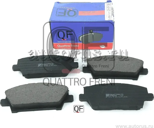 Колодки тормозные дисковые к-т (Quattro Freni). Артикул qf67100