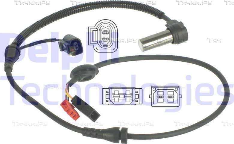 Датчик ABS Delphi передний для Audi S4 I (B5) 1999-2001. Артикул SS20039