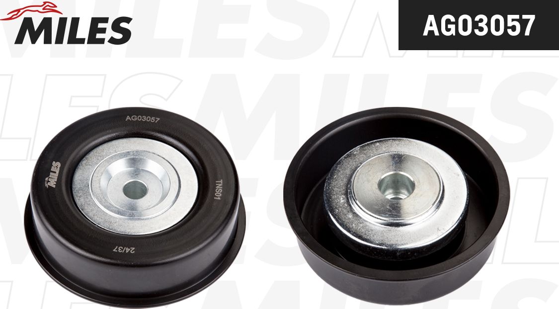 Направляющий (ведущий) ролик приводного поликлинового ремня Miles. Артикул AG03057
