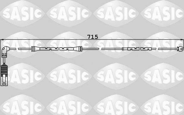 Датчик износа тормозных колодок  Sasic задний для BMW X5 I (E53) 2000-2006. Артикул 6236032