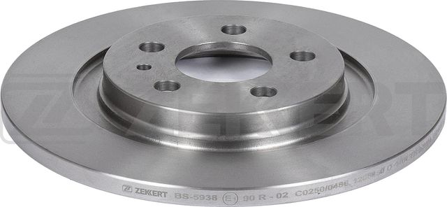 Тормозной диск Zekkert задний для Citroen C8 I 2002-2014. Артикул BS-5938