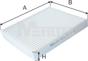 Салонный фильтр MFilter для Toyota Hilux VII 2005-2015. Артикул K 9171