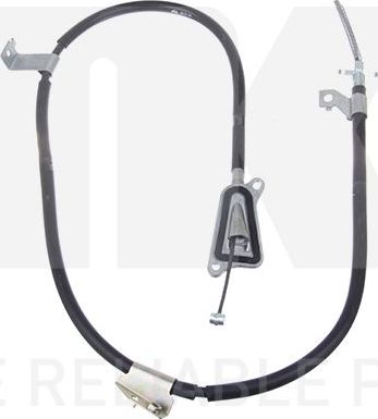 Трос ручника (тросик ручного тормоза) NK. Артикул 9022103