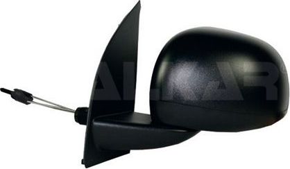 Зеркало боковое (в сборе) Alkar правое для Fiat Panda II 2010-2013. Артикул 6165934