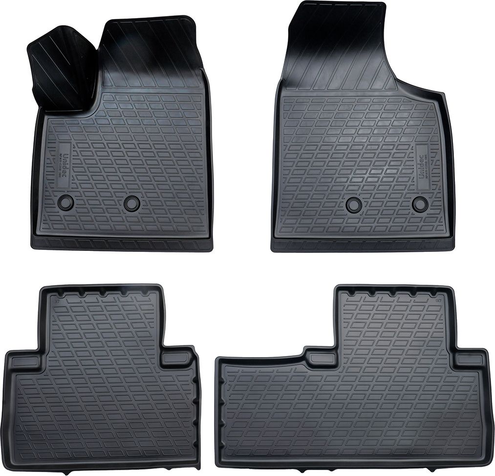 Коврики Норпласт для салона Dongfeng DFSK iX7 (1,2 ряд) 2023-2026 ЧЕРНЫЕ. Артикул NPA11-C208-380-1