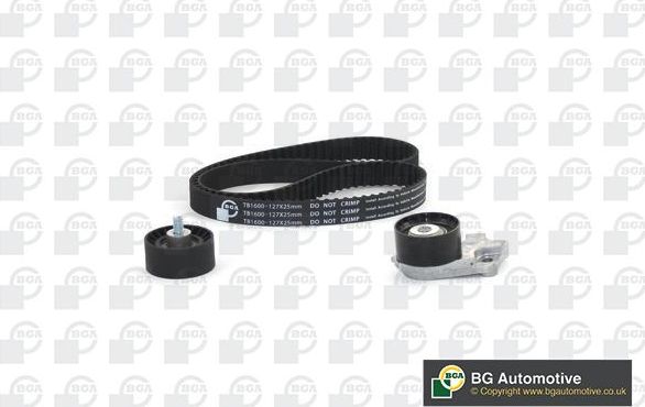 Ремень ГРМ с роликами (комплект) BGA. Артикул TB1600K