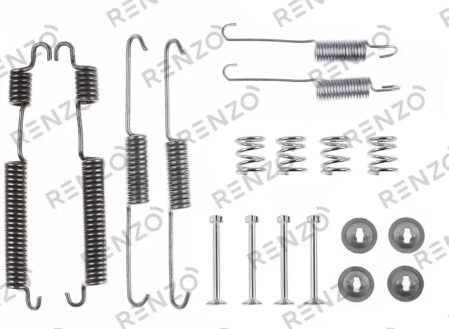 Монтажные комплекты барабанного тормоза (Renzo). Артикул RFK002