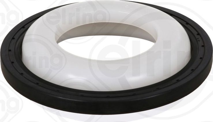 Сальник коленвала Elring (PTFE (политетрафлуороетилен)/ACM (полиакрил-каучук)). Артикул 369.470