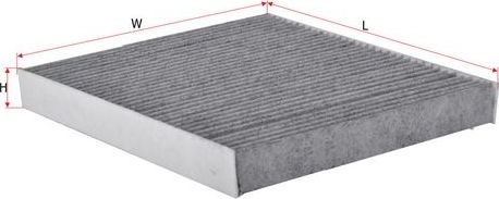 Салонный фильтр Sakura для Ford Galaxy II 2006-2015. Артикул CAC-19190