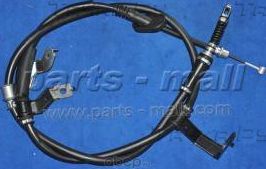 Трос ручного тормоза Parts-Mall. Артикул PTB-324