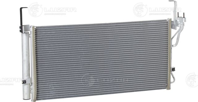 Радиатор кондиционера (конденсатор) Luzar (алюминий). Артикул LRAC 0826