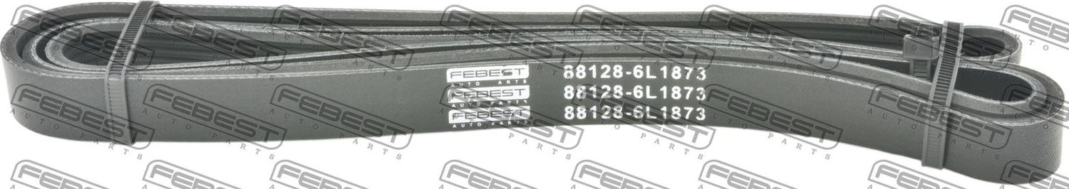 Приводной ремень поликлиновой Febest. Артикул 88128-6L1873