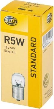 R5W 12V-5W (BA15s) Hella STANDARD. Артикул 8GA 002 071-121