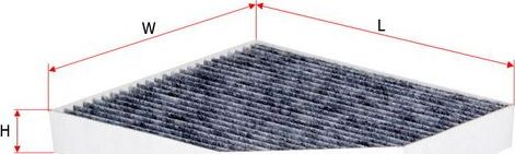 Салонный фильтр Sakura. Артикул CAC-31070