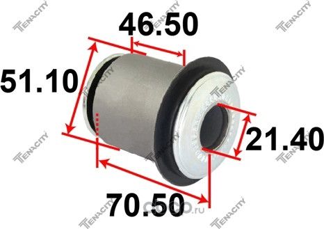 САЙЛЕНБЛОК НИЖНЕГО ПЕРЕДНЕГО РЫЧАГА (Tenacity) Tenacity. Артикул AAMTO1160