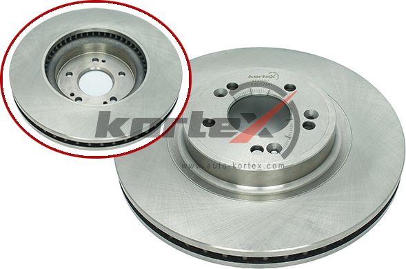 Диск тормозной передн. (Kortex). Артикул KD0507