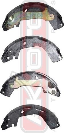 Тормозные колодки Akyoto Packing AKYOTO. Артикул AKS-2016