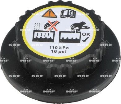 Крышка расширительного бака MERCEDES-BENZ ML-Series 2.7D 99- NRF. Артикул 455643